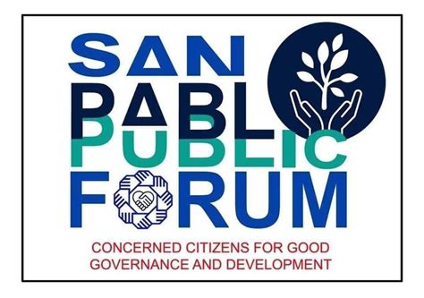 SAN PABLO PUBLIC FORUM .